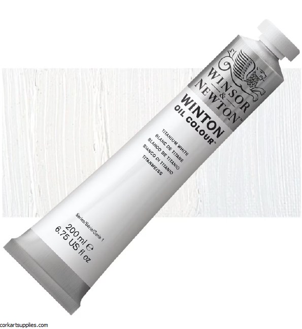 Winton Oil Colour 200ml Titanium White