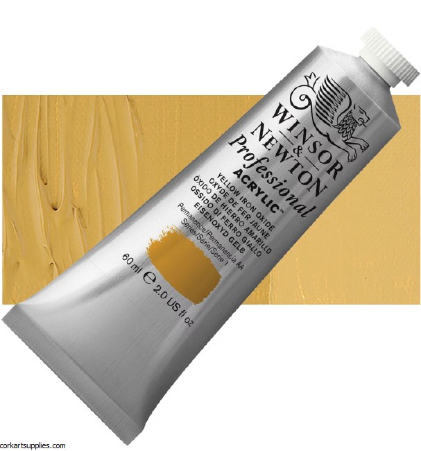 Yellow Iron Oxide 60ml Artists' Acrylic Winsor & Newton