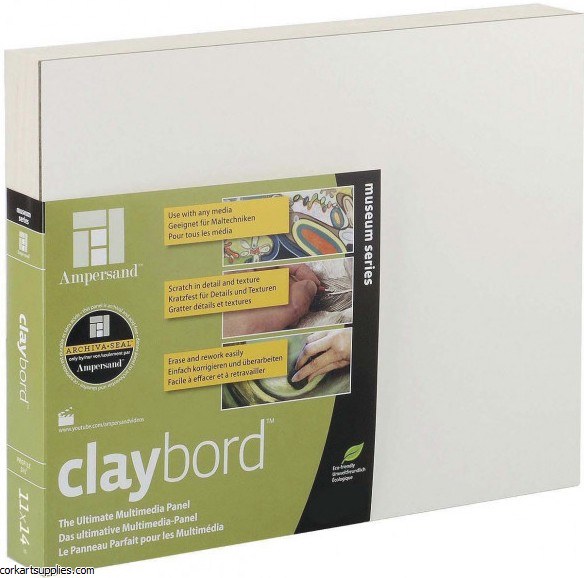 Claybord Cradled 22mm 8x8" Claybord Cradled 22mm 8x8"