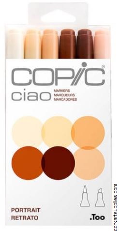 Copic Ciao 6pk Portrait