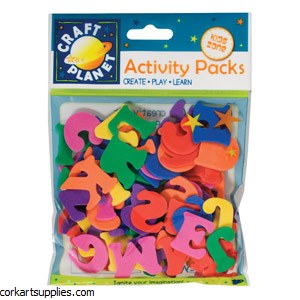 Foam Letters Assorted 25mm Foam Letters Assorted 25mm