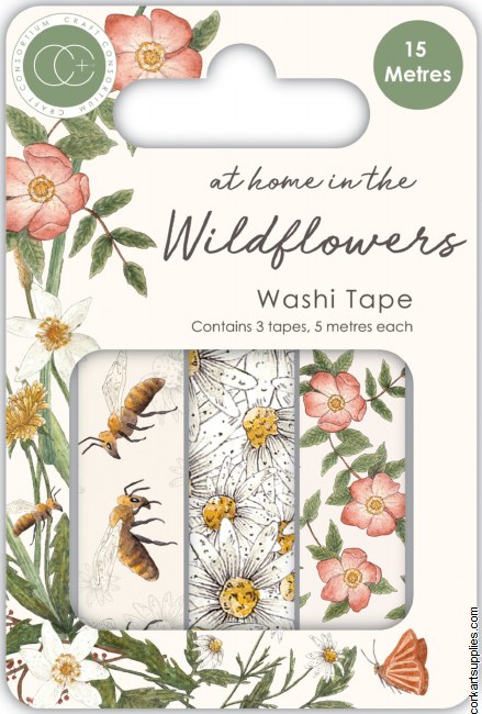 Craft Consortium At Home in The Wildflowers Washi Tape