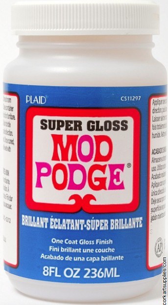 Mod Podge 236ml 8oz Super Gloss Cork Art Supplies Ltd