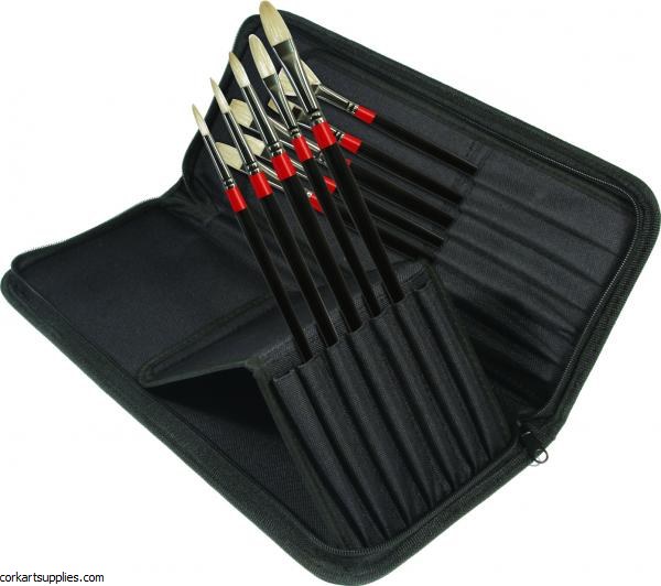 Georgian Brush Zip Case 10pk^