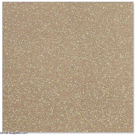 A4 Card Glitter Gold 10pk