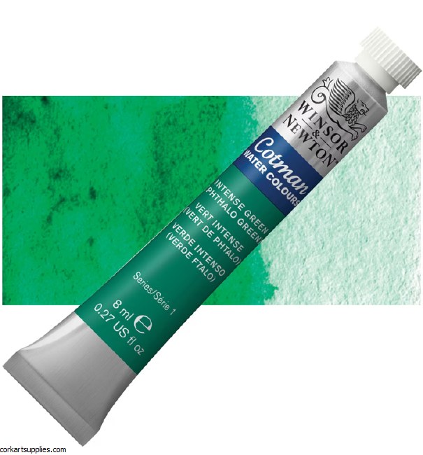 Cotman Watercolour 8ml Intense Green