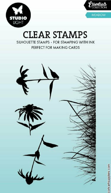 Studio Light Meadow Essentials Clear Stamps