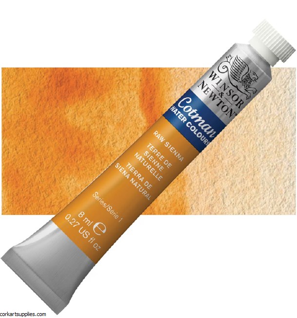 Cotman Watercolour 8ml Raw Sienna