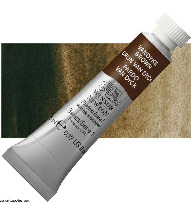 Artists Watercolour 5ml Vandyke Brown