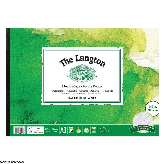 Langton Pad A3 Not 140lb 12 Sh