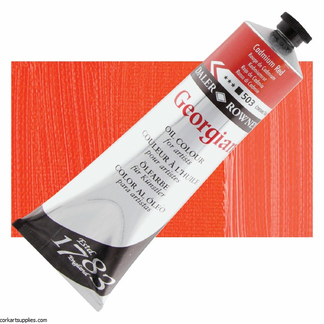 Georgian Oil Colour 225ml Cadmium Red (Hue)