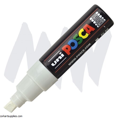 Posca PC-8K Broad 8mm White