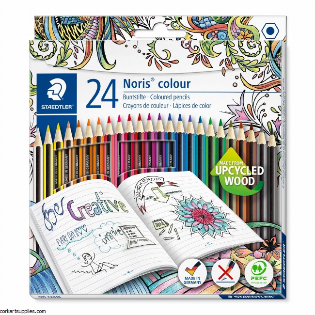 Noris Coloured Pencils 24pk