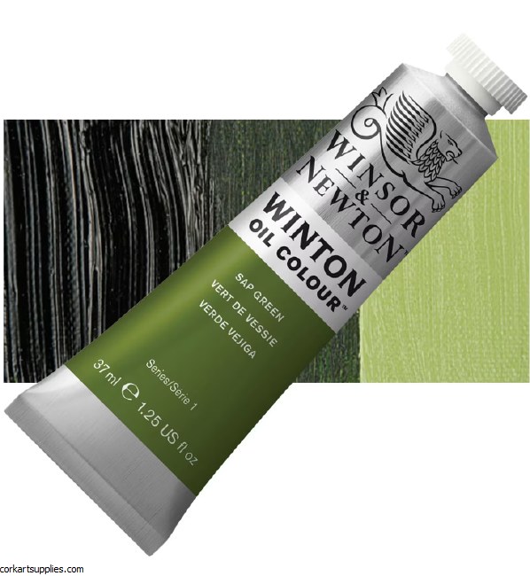 Winton Oil Colour 37ml Sap Green