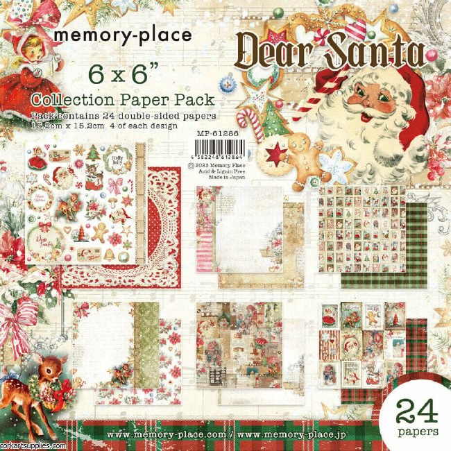 Dear Santa 6x6 Inch Paper Pack