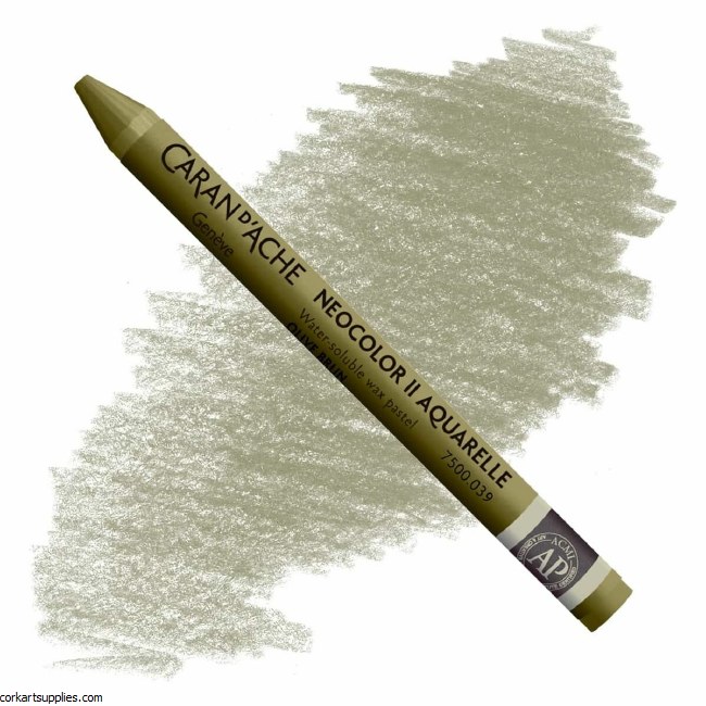 Neocolor II 039 Olive Brown