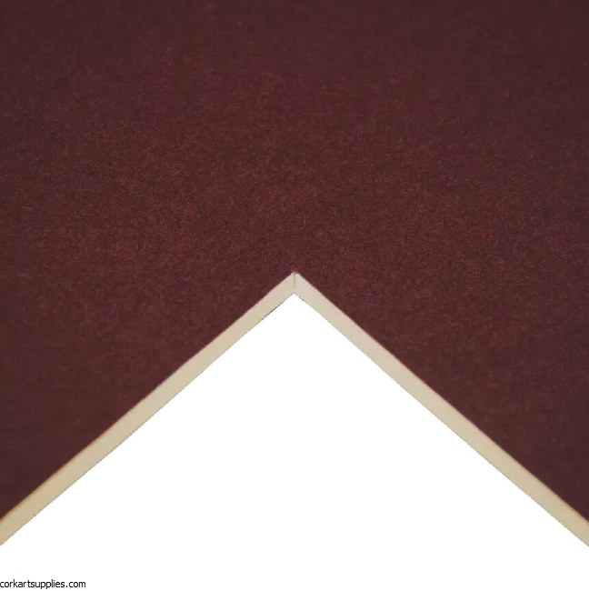 Mountboard A1 Maroon