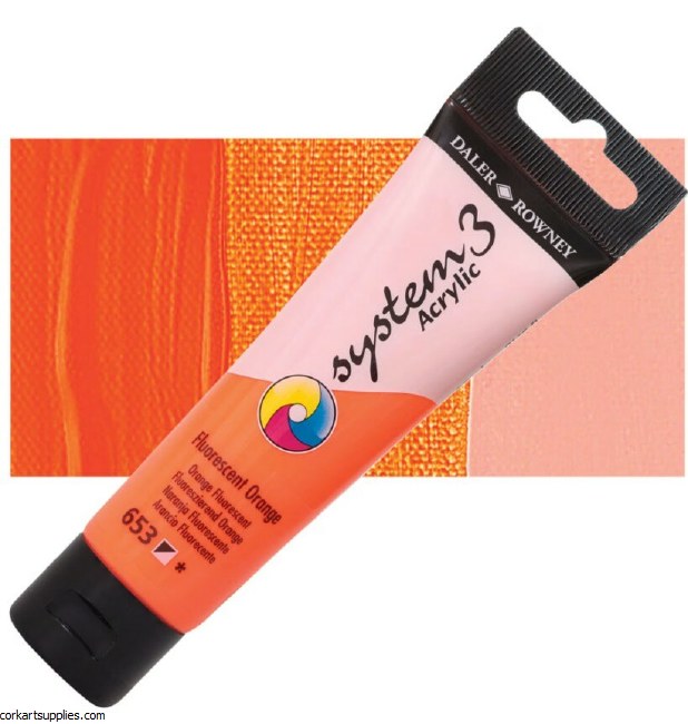 System 3 59ml Fluorescent Orange
