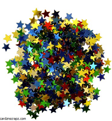Glitter Stars 6mm 5g Asst Cols Glitter Stars 6mm 5g Asst Cols