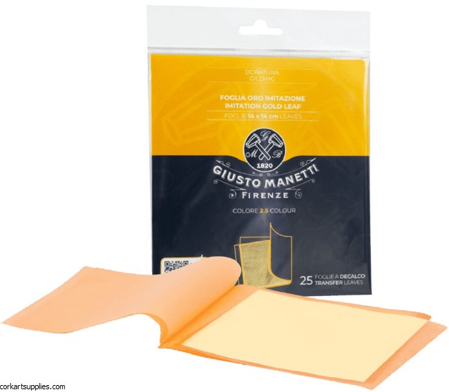 Gold Leaf Imitation 100pk