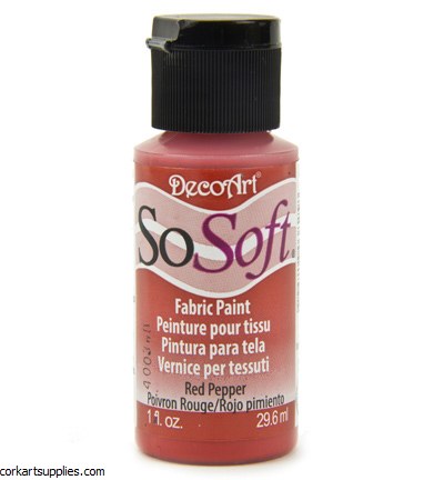 DecoArt SoSoft Red Pepper 29.6ml
