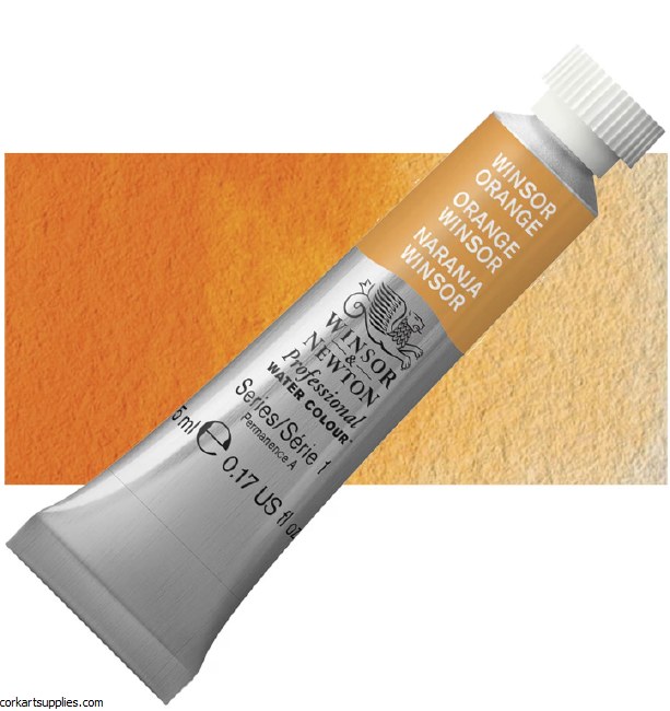 Artists Watercolour 5ml Winsor Orange