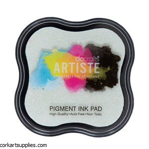 Pigment Ink Pads Clear Emboss