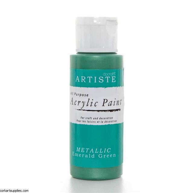Acrylic 59ml Metallic Emerald