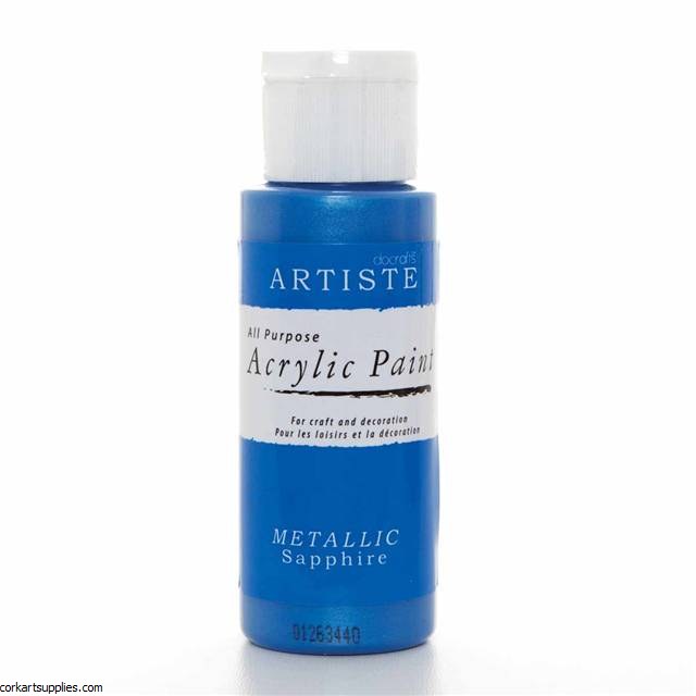 Acrylic 59ml Metallic Sapphire