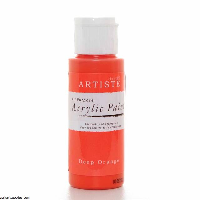 Acrylic 59ml Deep Orange