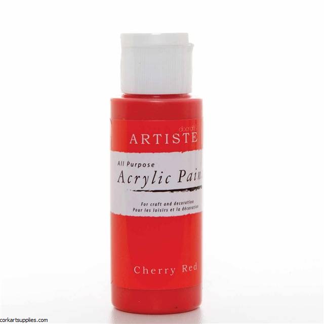 Acrylic 59ml Cherry Red
