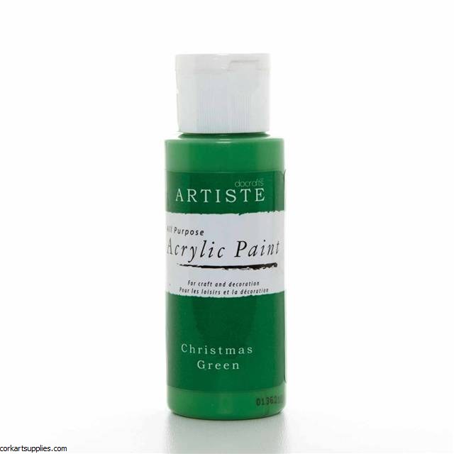 Acrylic 59ml Christmas Green