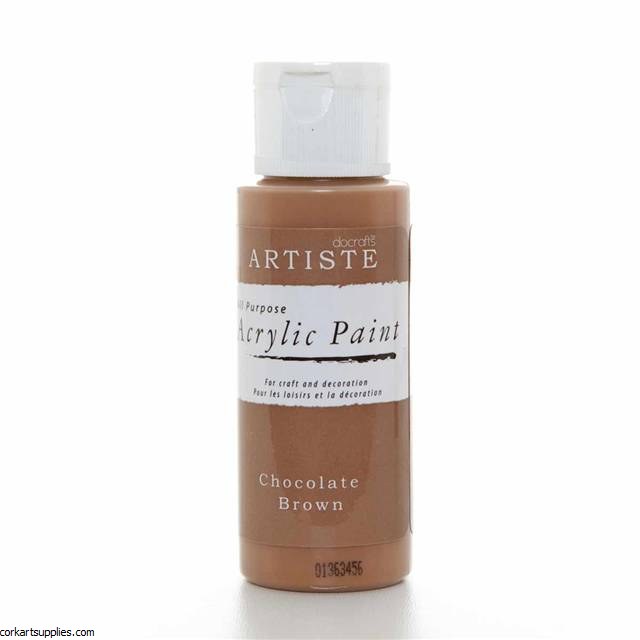 Acrylic 59ml Chocolate Brown