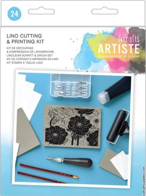 Docrafts Artiste Lino Cutting & Printing Kit Docrafts Artiste Lino Cutting & Printing Kit