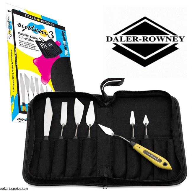 System 3 Palette Knife 7pk^ System 3 Palette Knife 7pk^