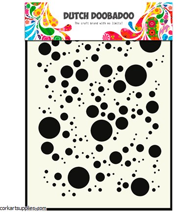 Dutch Doobadoo Mask Art A5 Bubbles Dutch Doobadoo Mask Art A5 Bubbles