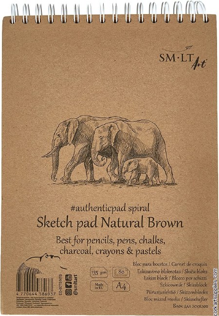 SM-LT Pad Spiral Kraft A4*