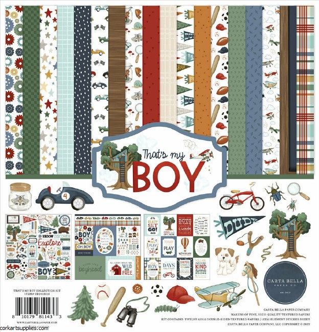 That's My Boy 12x12 Inch Collection Kit