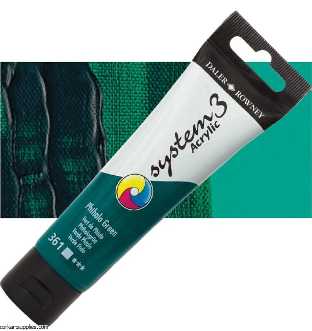 System 3 59ml Phthalo Green
