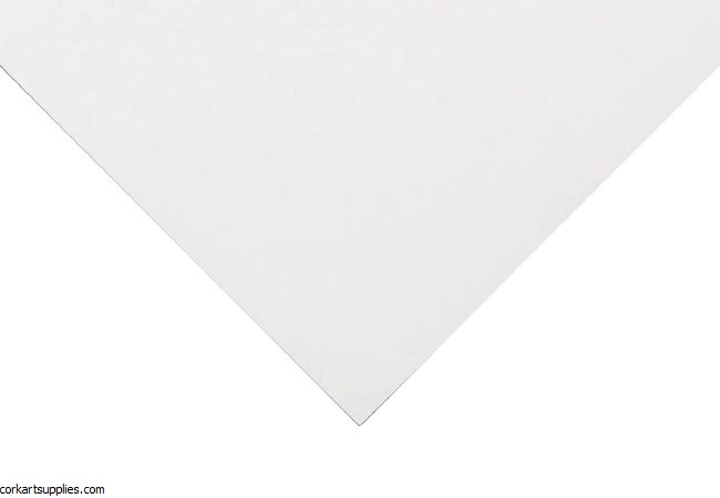 Pastelmat Card 360gm/170lb 50x70cm (Min Order Quantity of 3 Sheets) White