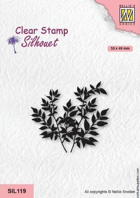 Nellie Snellen Silhouette Clear Stamps Ficus