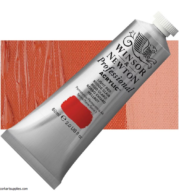 Light Red 60ml Artists' Acrylic Winsor & Newton