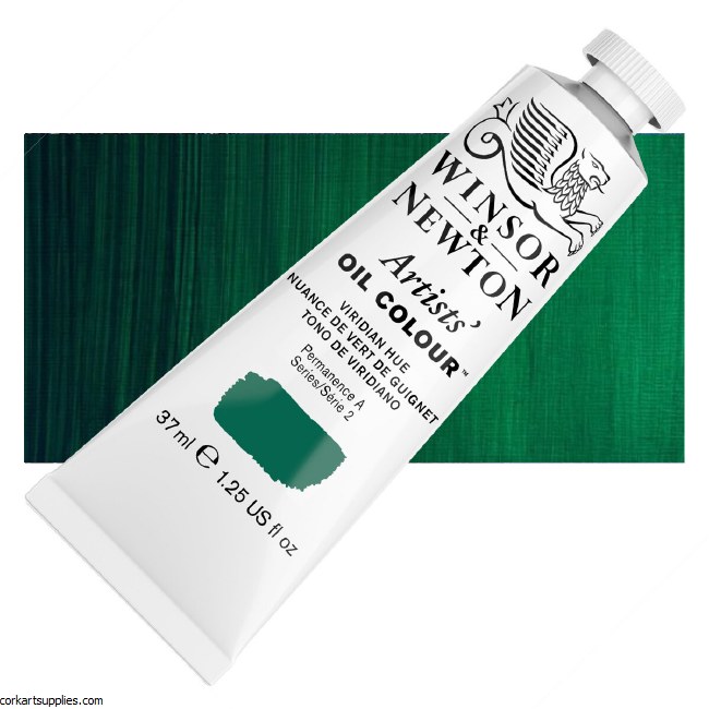 Winsor & Newton Artists Oil 37ml Viridian Hue S.2