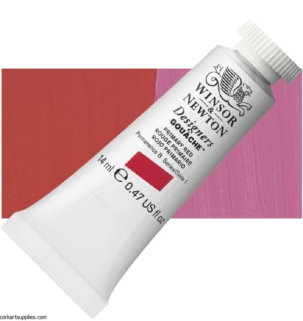 Designer Gouache 14ml Primary Red