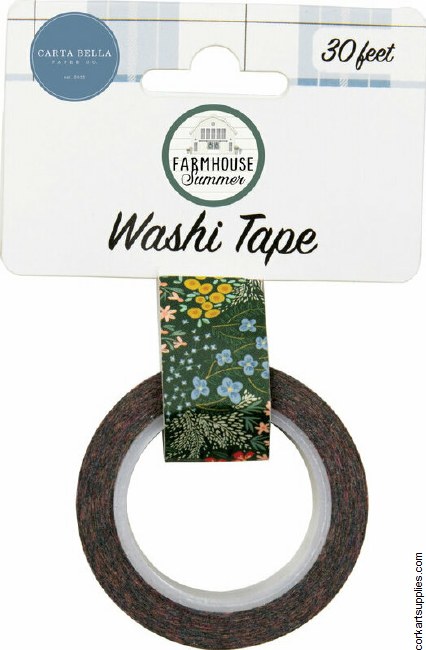 Carta Bella Washi Tape Farmhouse Summer Floral
