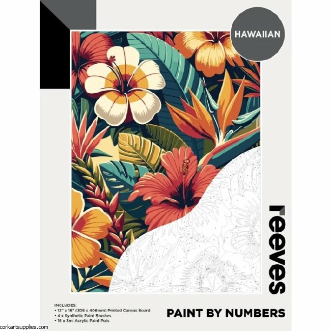 Paint By Numbers Hawaiian