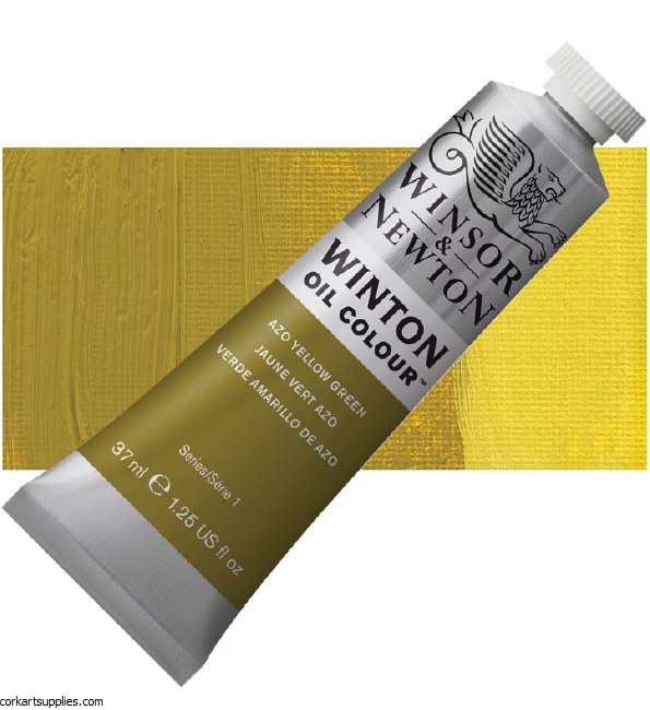 Winton Oil Colour 37ml Azo Yellow Green