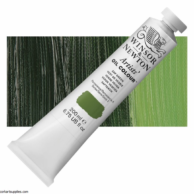 Winsor & Newton Artists Oil 200ml Sap Green S.2