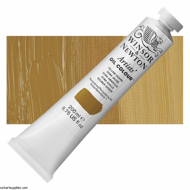 Winsor & Newton Artists Oil 200ml Yellow Ochre