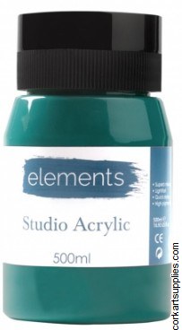 Elements Acrylic 500ml Turquoi